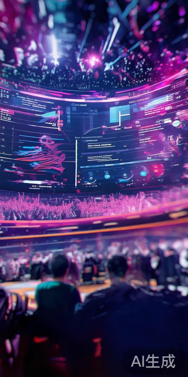 并且，平台的实时数据分析和互动功能增强了观众的参与